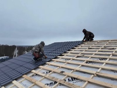 Утепление крыши, монтаж кровли в Черноголовке